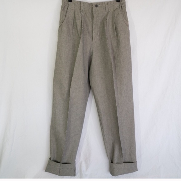 Vintage Lee Casuals High Waisted Herringbone Pants - Picture 2 of 7
